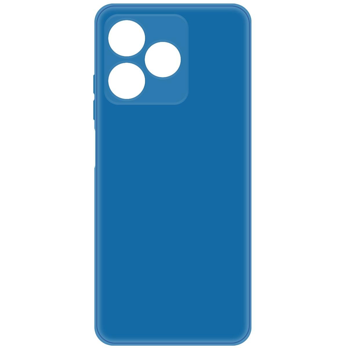Чехол-накладка Krutoff Silicone Case для Realme C51/C53/Note 50 синий