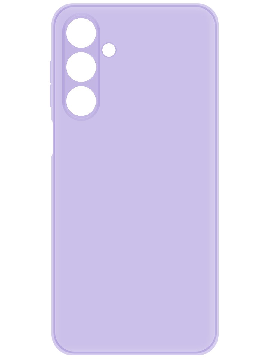 Чехол-накладка Krutoff Silicone Case для Samsung Galaxy A16 лаванда