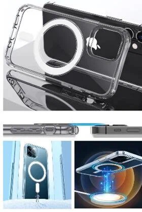 MAGSAFE силикон прозрачный для iPhone 11 PRO MAX (2019)