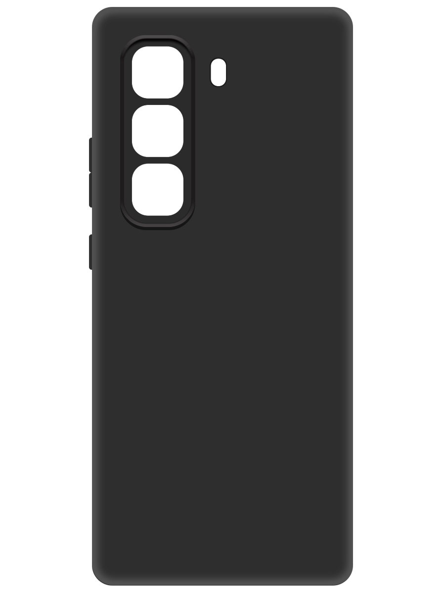Чехол-накладка Krutoff Soft Case для INFINIX Hot 50 Pro+ черный