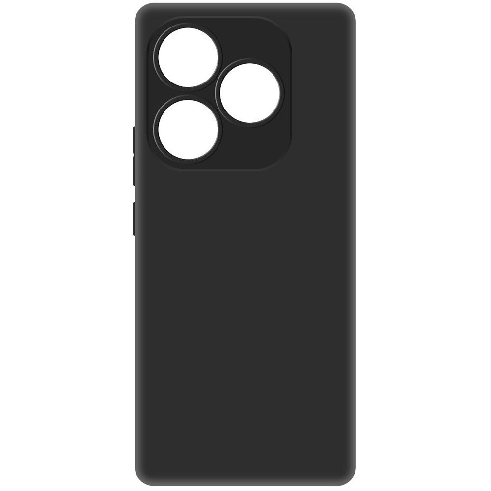 Чехол-накладка Krutoff Soft Case для ITEL S23+ черный