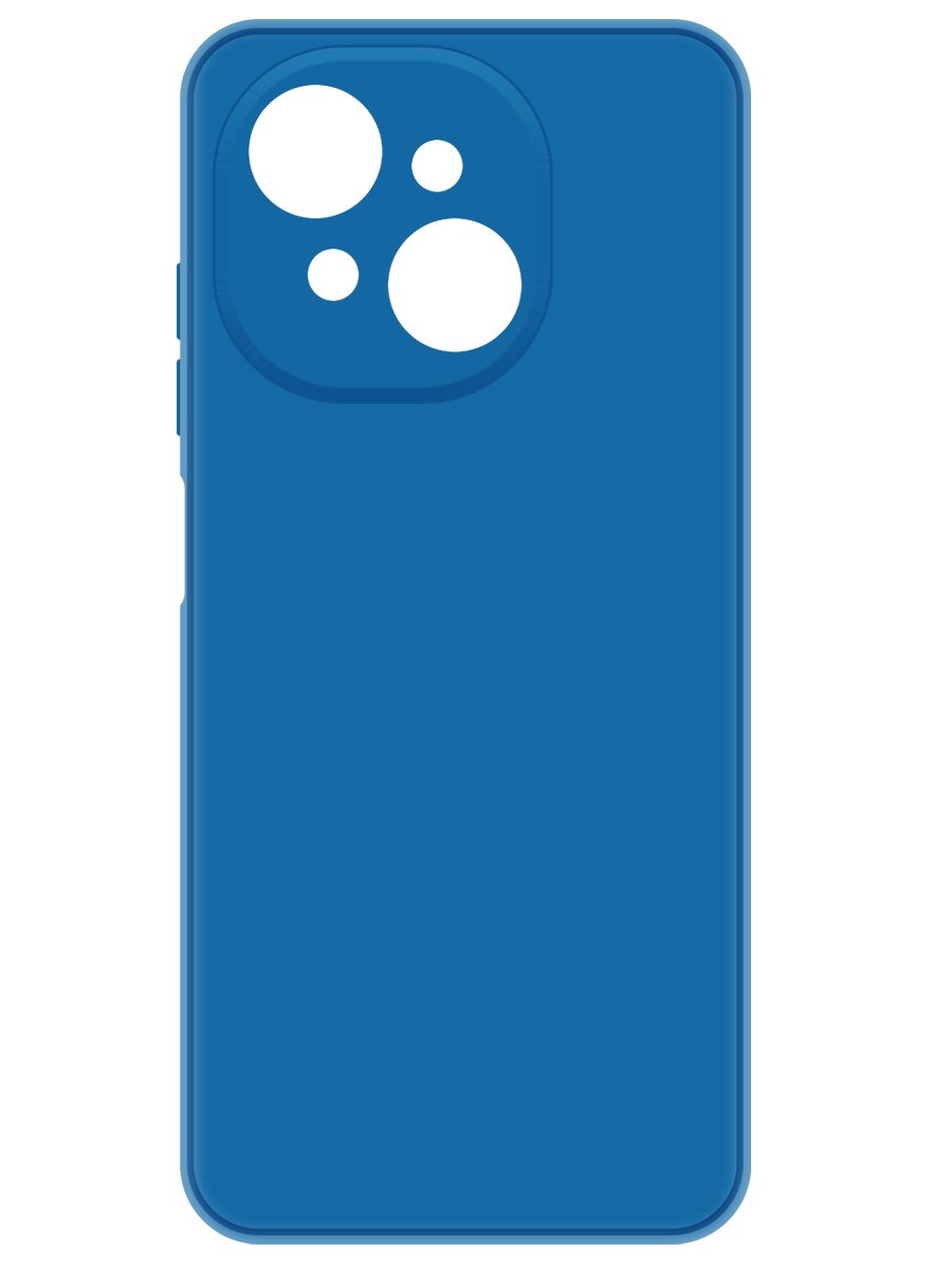 Чехол-накладка Krutoff Silicone Case для TECNO Spark Go 1 синий