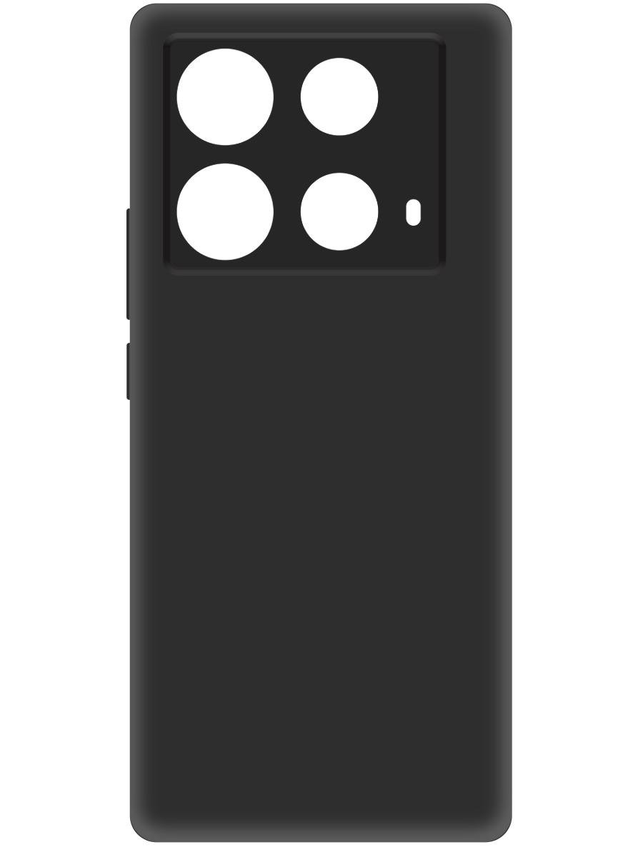 Чехол-накладка Krutoff Soft Case для INFINIX Note 40 черный