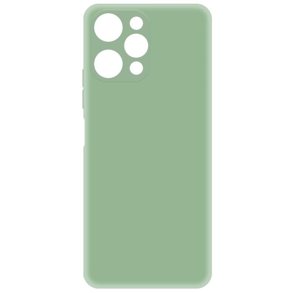 Чехол-накладка Krutoff Silicone Case для Xiaomi Redmi 12 зелёный