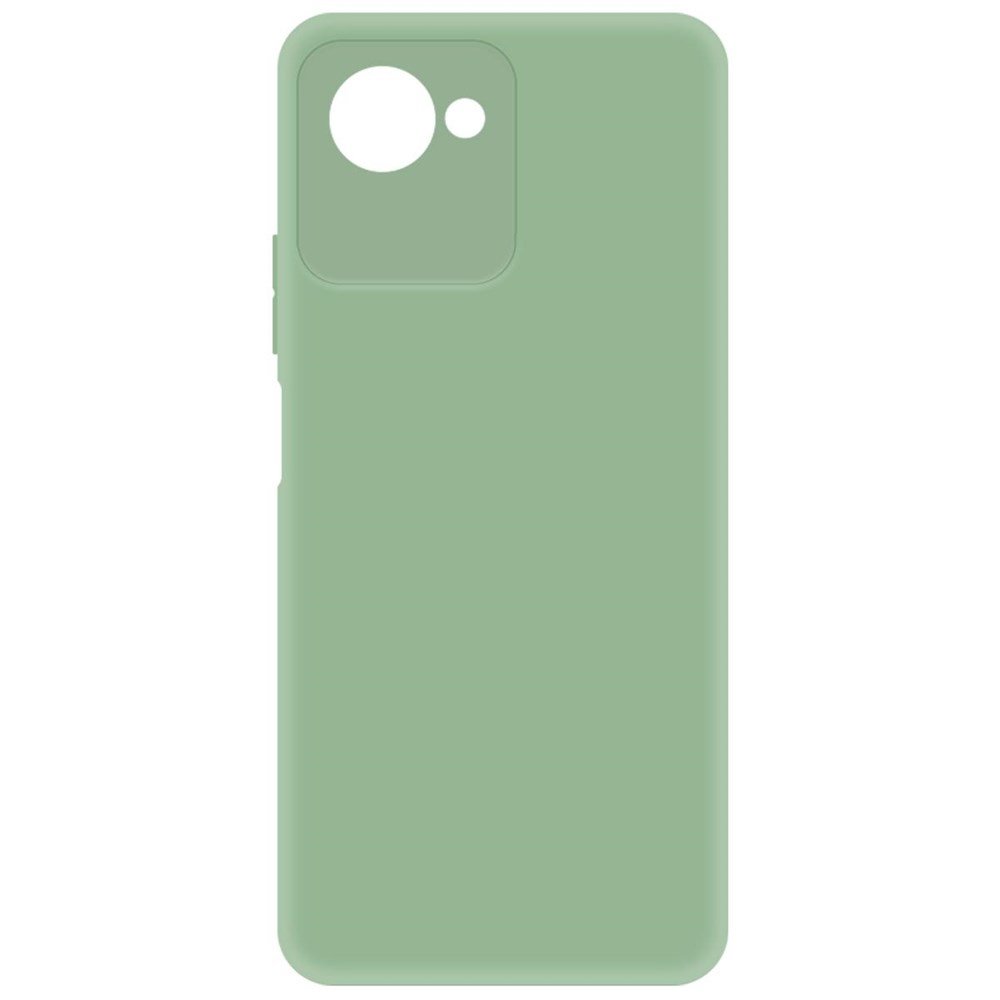 Чехол-накладка Krutoff Silicone Case для Realme C30/C30s зелёный