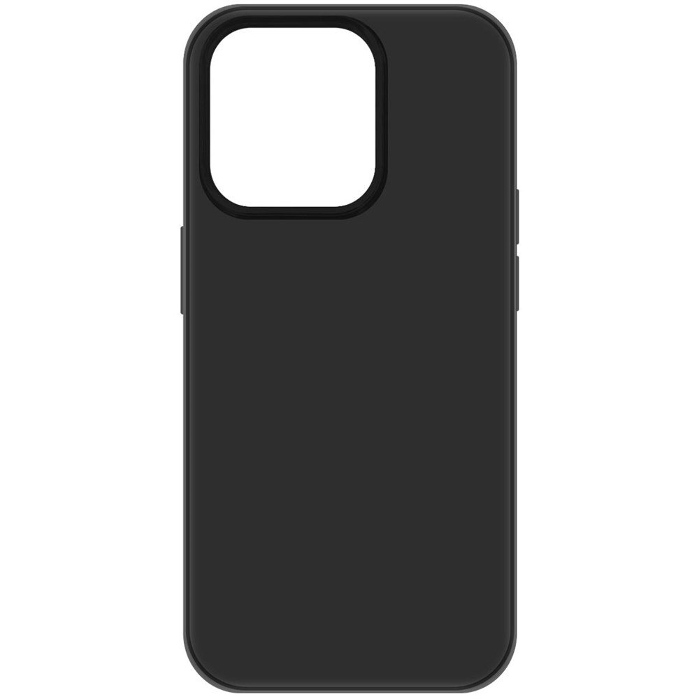 Чехол-накладка Krutoff Silicone Case для iPhone 15 Pro черный