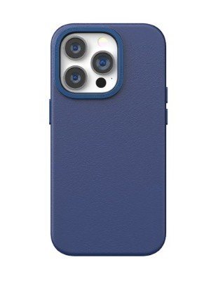 Чехол Puloka для iPhone 15 Pro Max Classic 301 экокожа (Deep Blue)