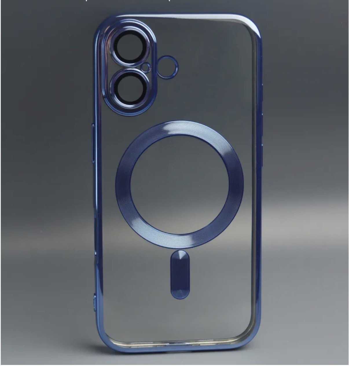 Чехол для iPhone 16 J-Case с MagSafe и линзами (Blue)