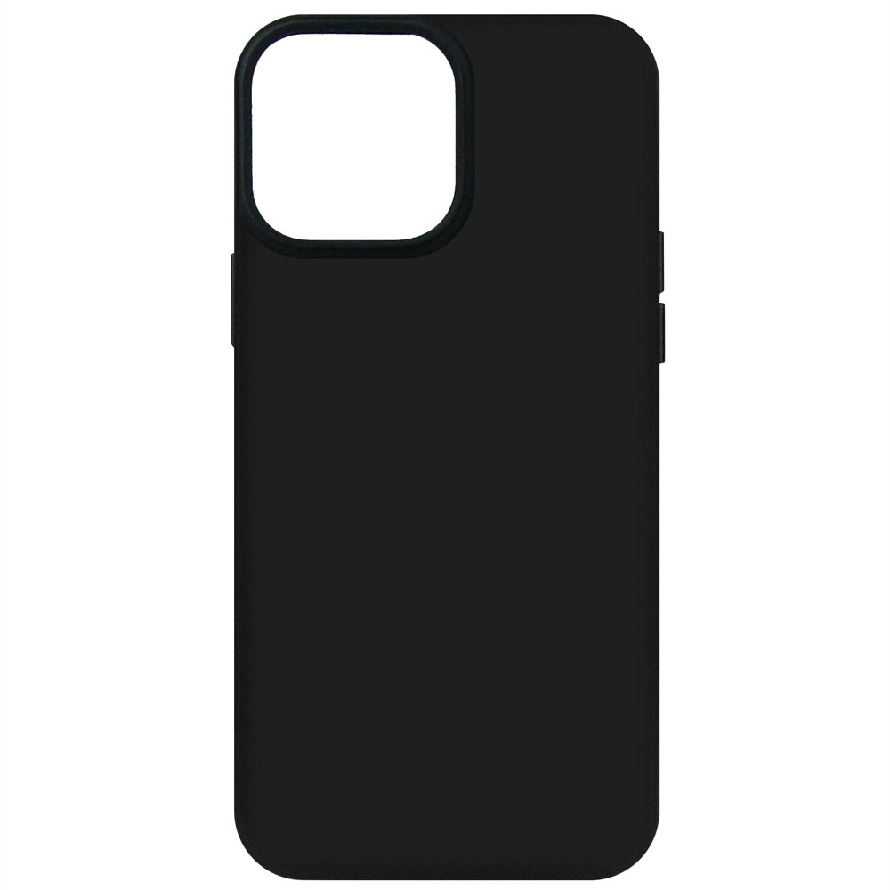 Чехол-накладка Krutoff Soft Case для iPhone 13 Pro Max черный