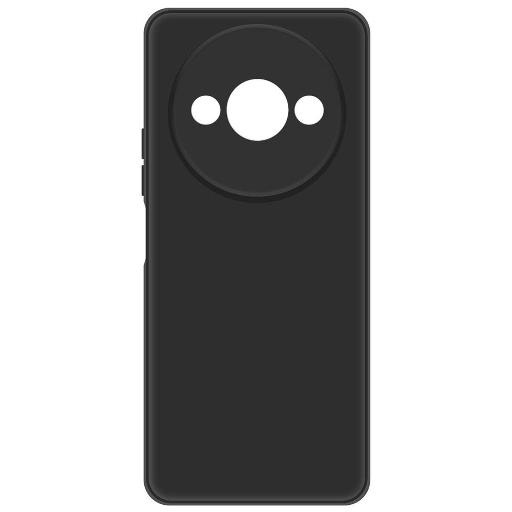 Чехол-накладка Krutoff Silicone Case для Xiaomi Redmi A3/A3x/Poco C61 черный