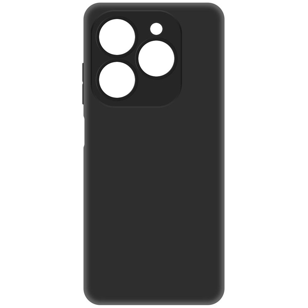 Чехол-накладка Krutoff Soft Case для TECNO Spark 20 Pro черный