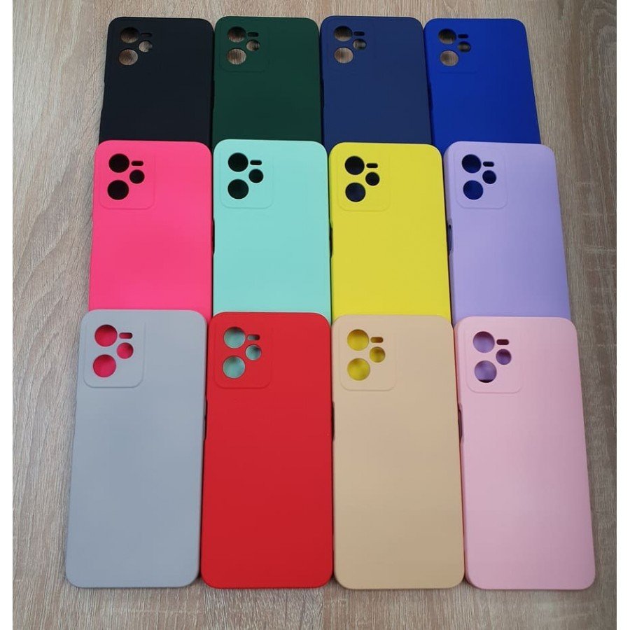 Накладка силиконовая soft touch 2mm для Xiaomi Poco X4 GT красный (Brauffen-Earldom 00-00050915)