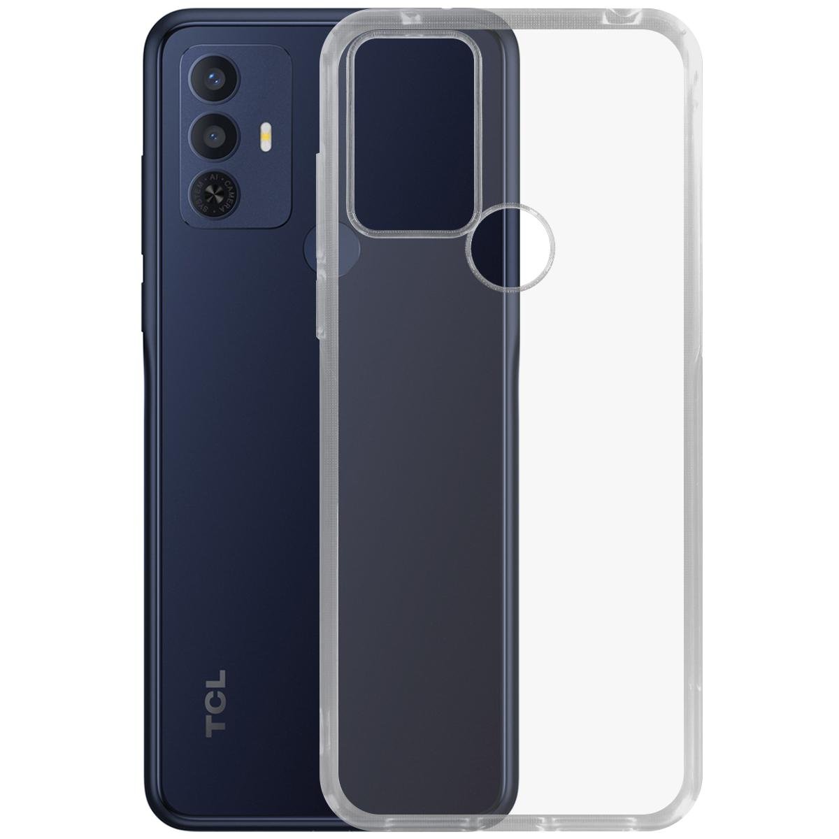 Чехол-накладка Krutoff Clear Case для TCL 30E