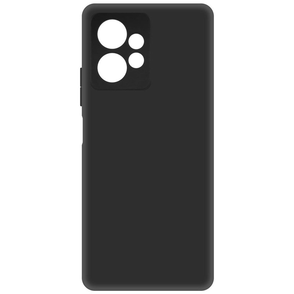 Чехол-накладка Krutoff Soft Case для Xiaomi Redmi Note 12 4G черный
