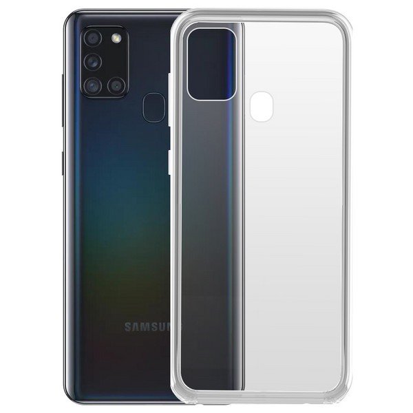 Чехол-накладка Krutoff Clear Case для Samsung Galaxy A21s (A217)