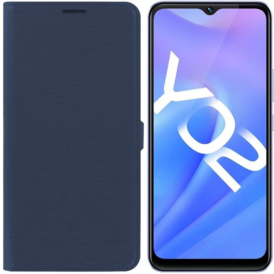 Чехол-книжка Krutoff Eco Book для Vivo Y02 синий
