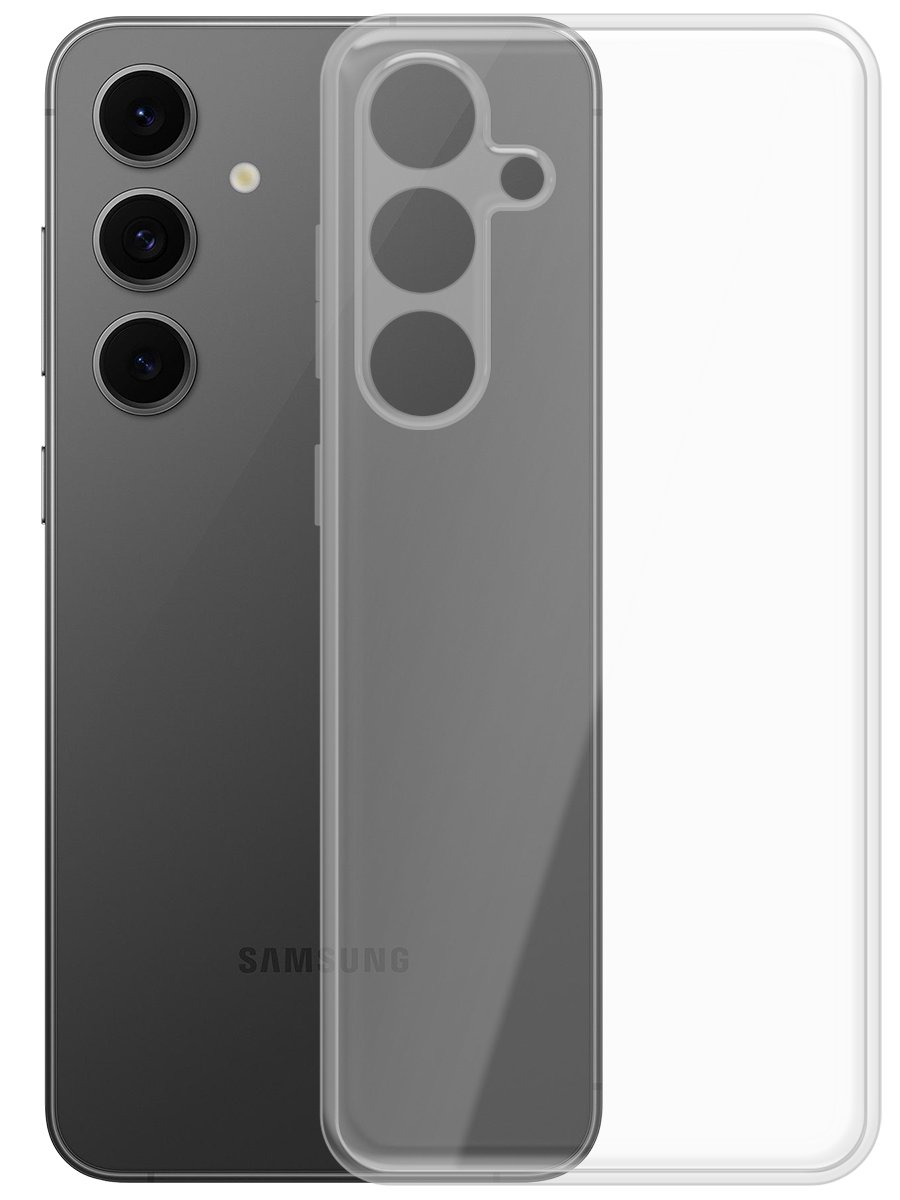 Чехол-накладка Krutoff Clear Case для Samsung Galaxy S24 FE