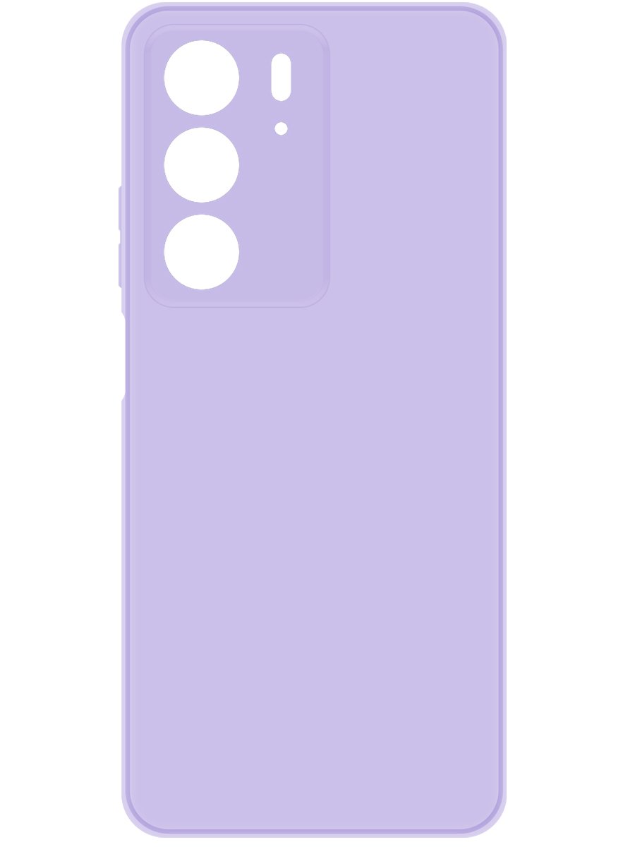 Чехол-накладка Krutoff Silicone Case для Realme C75 лаванда