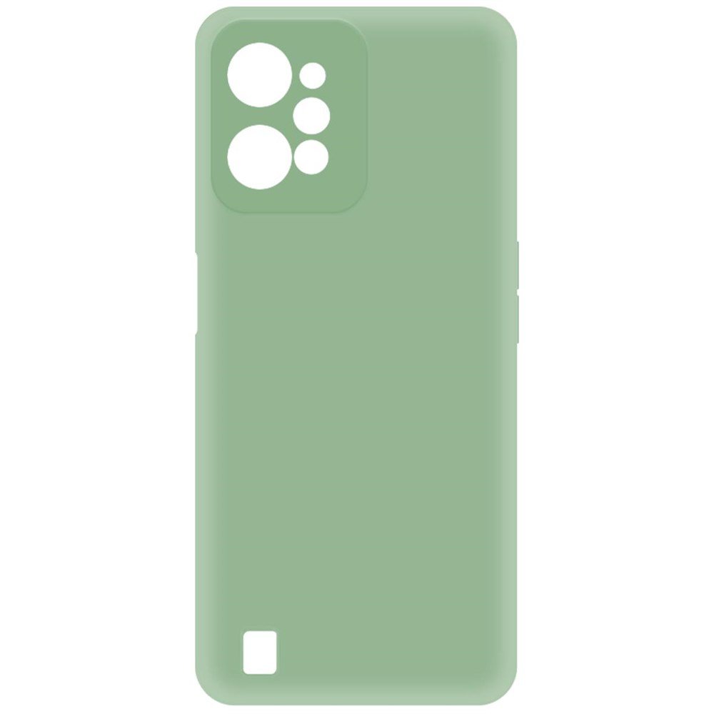 Чехол-накладка Krutoff Silicone Case для Realme C31 зелёный