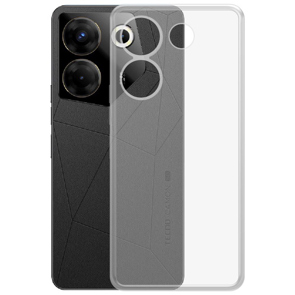Чехол-накладка Krutoff Clear Case для TECNO Camon 20/ 20 Pro