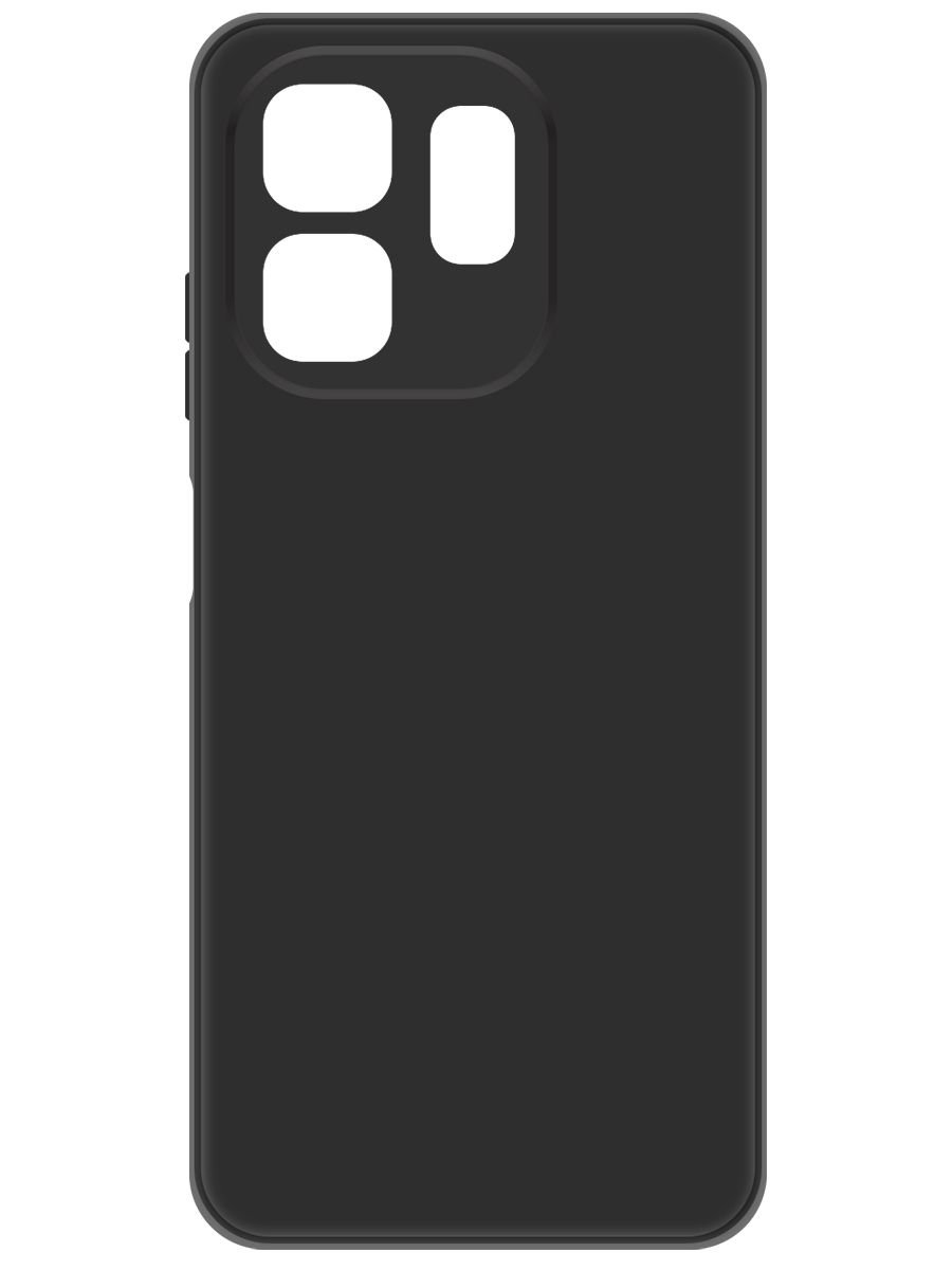 Чехол-накладка Krutoff Silicone Case для INFINIX Hot 50i черный