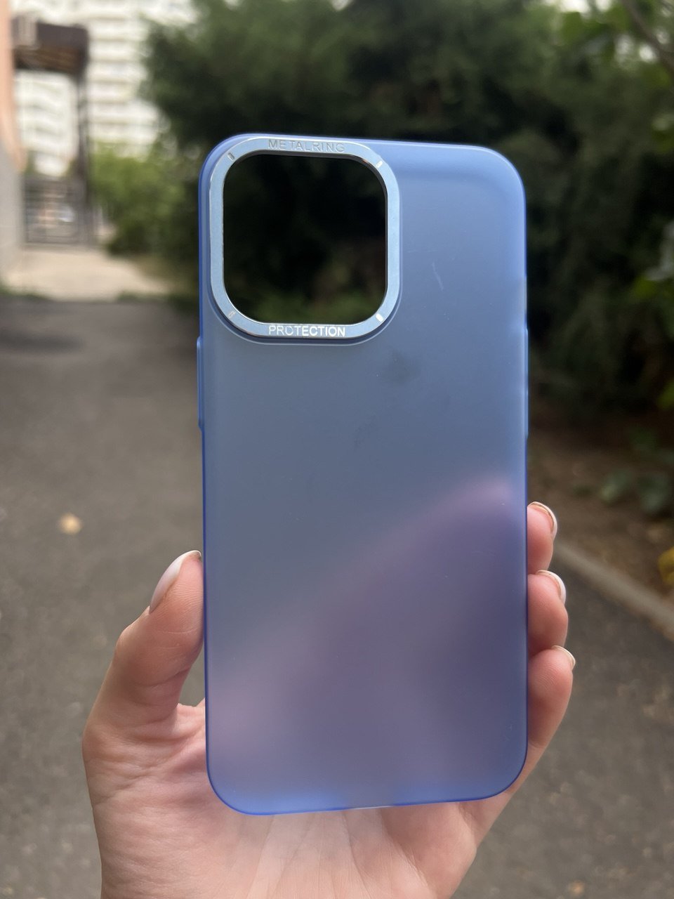 Чехол KST  ISF isoftn для iPhone 13 Pro (Blue)