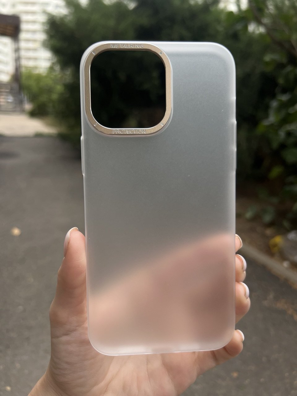 Чехол KST  ISF isoftn для iPhone 13 Pro Max (Clear)