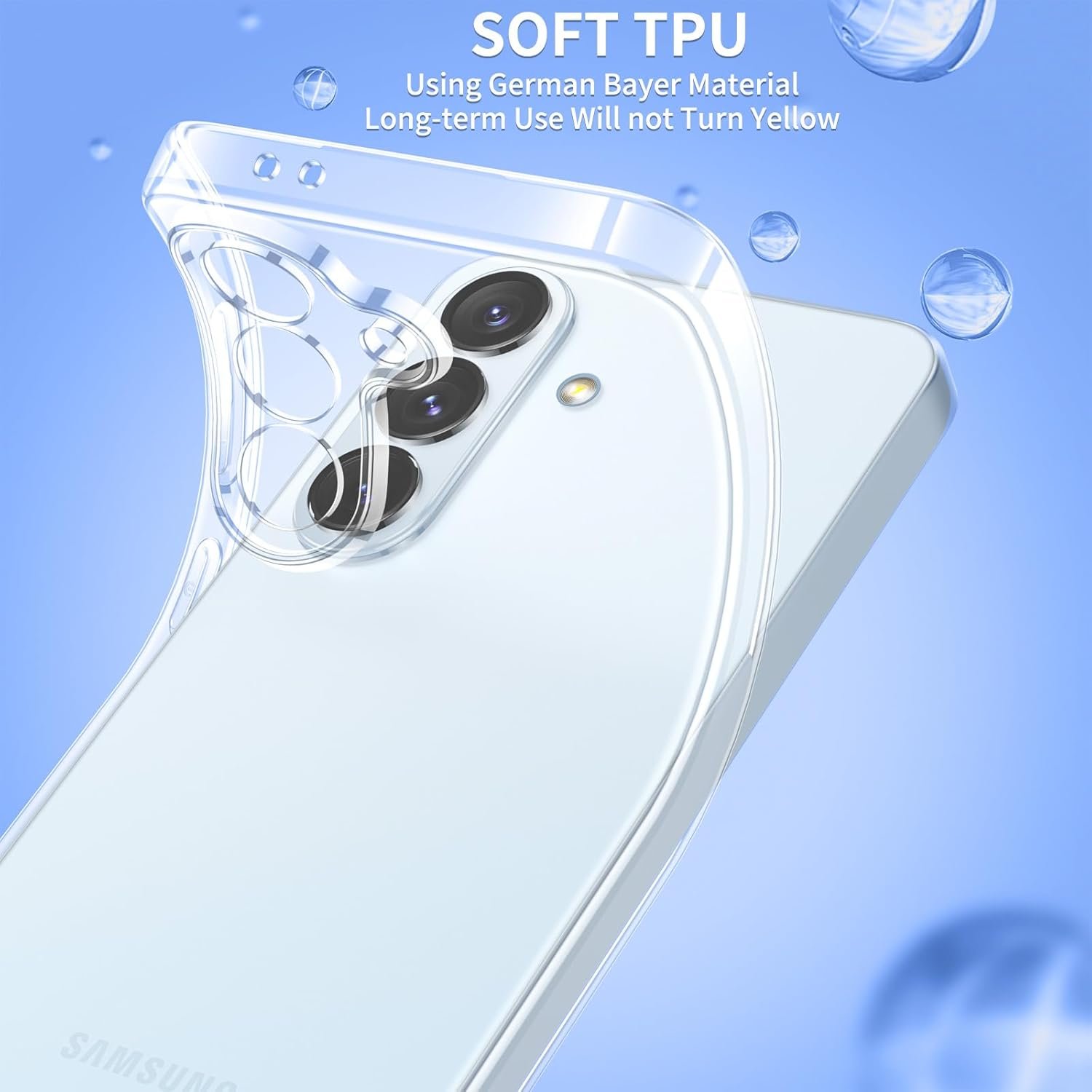 Чехол для Samsung S26 TPU 1.2mm (Прозрачный)