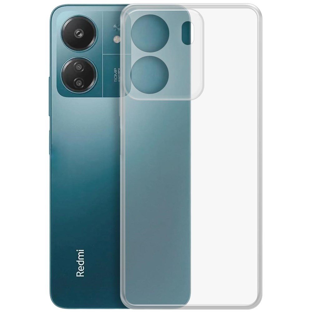 Чехол-накладка Krutoff Clear Case для Xiaomi Redmi 13C/Poco C65