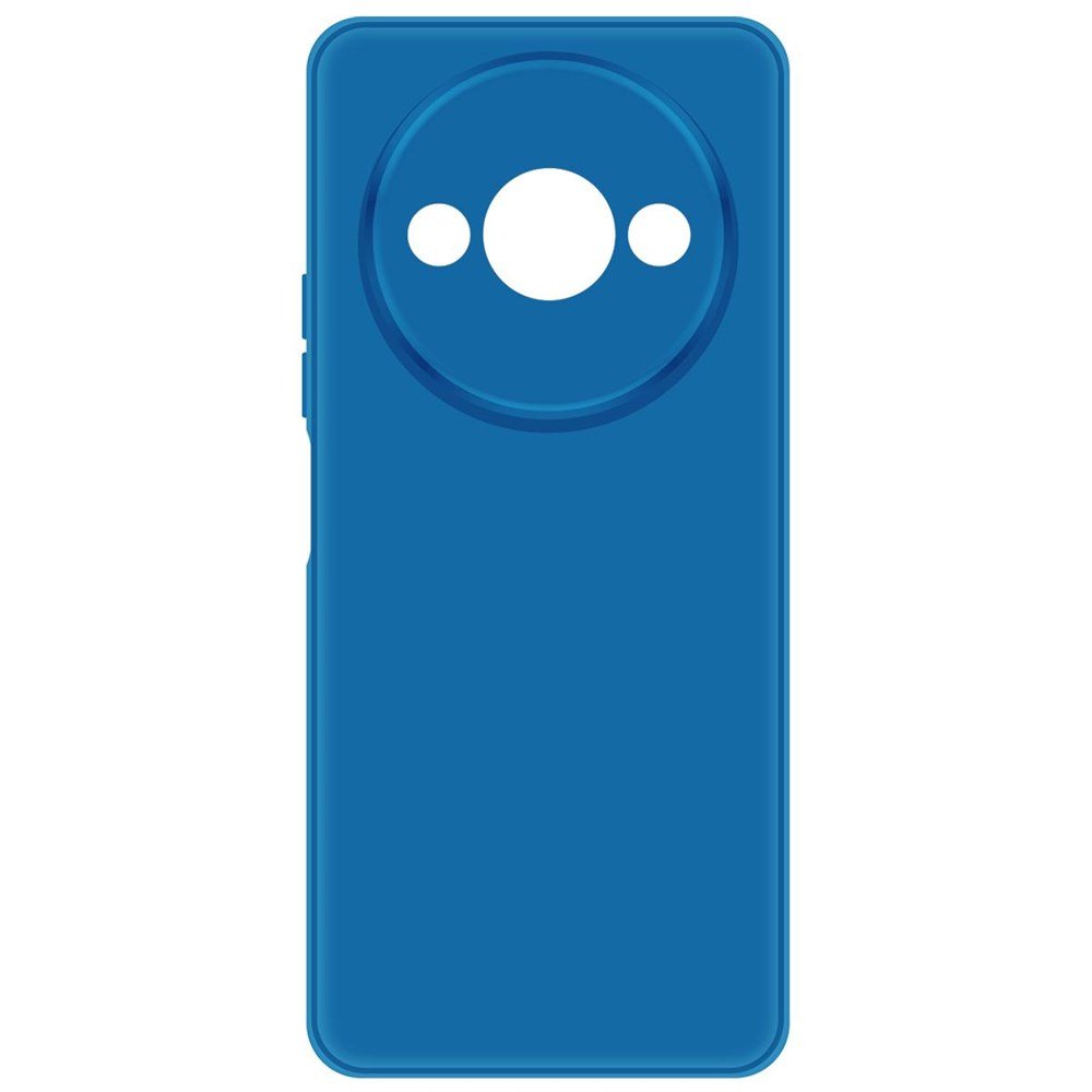 Чехол-накладка Krutoff Silicone Case для Xiaomi Redmi A3/A3x/Poco C61 синий