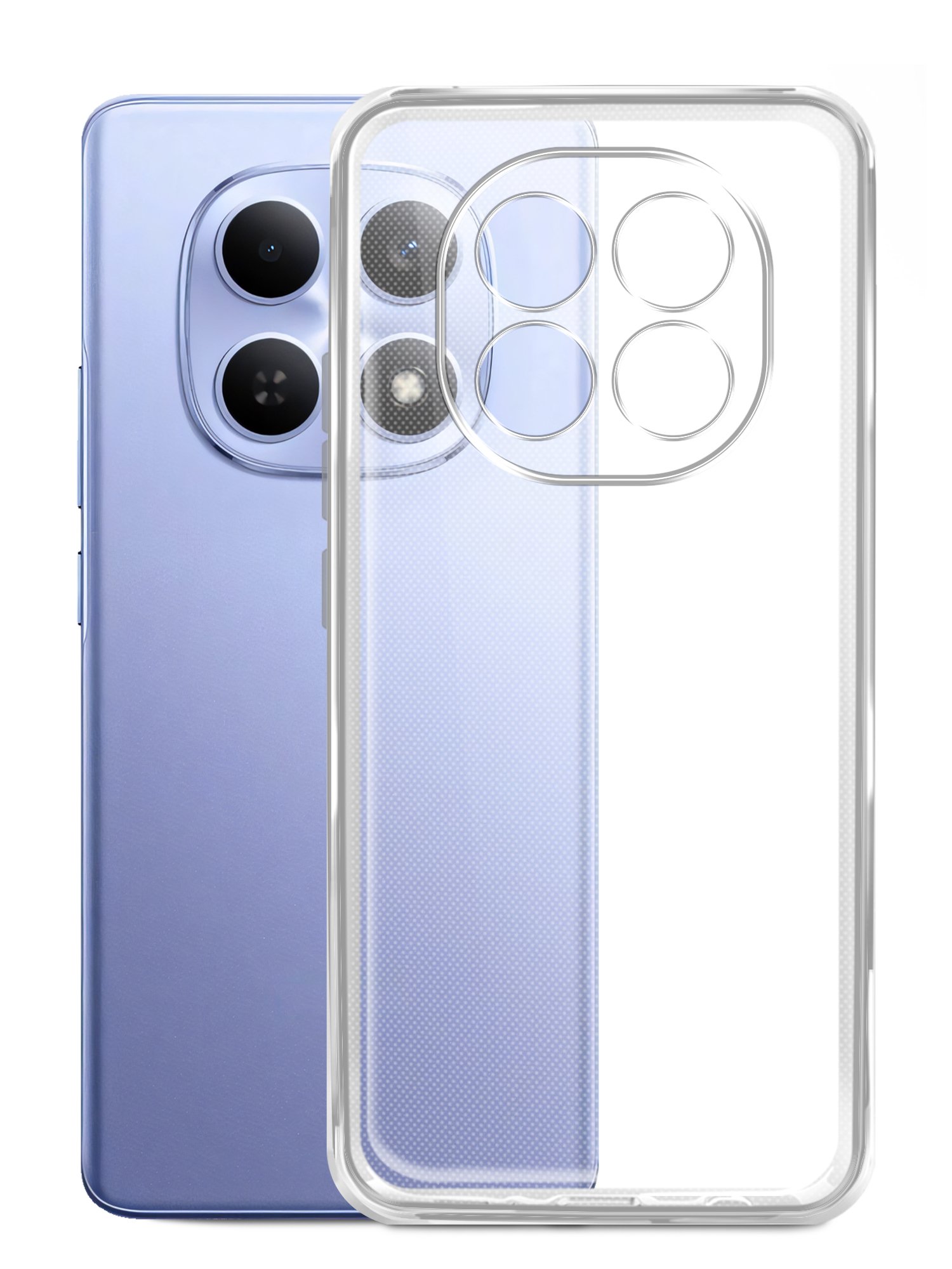 Чехол силиконовый для Xiaomi Redmi Note 15 4G прозрачный