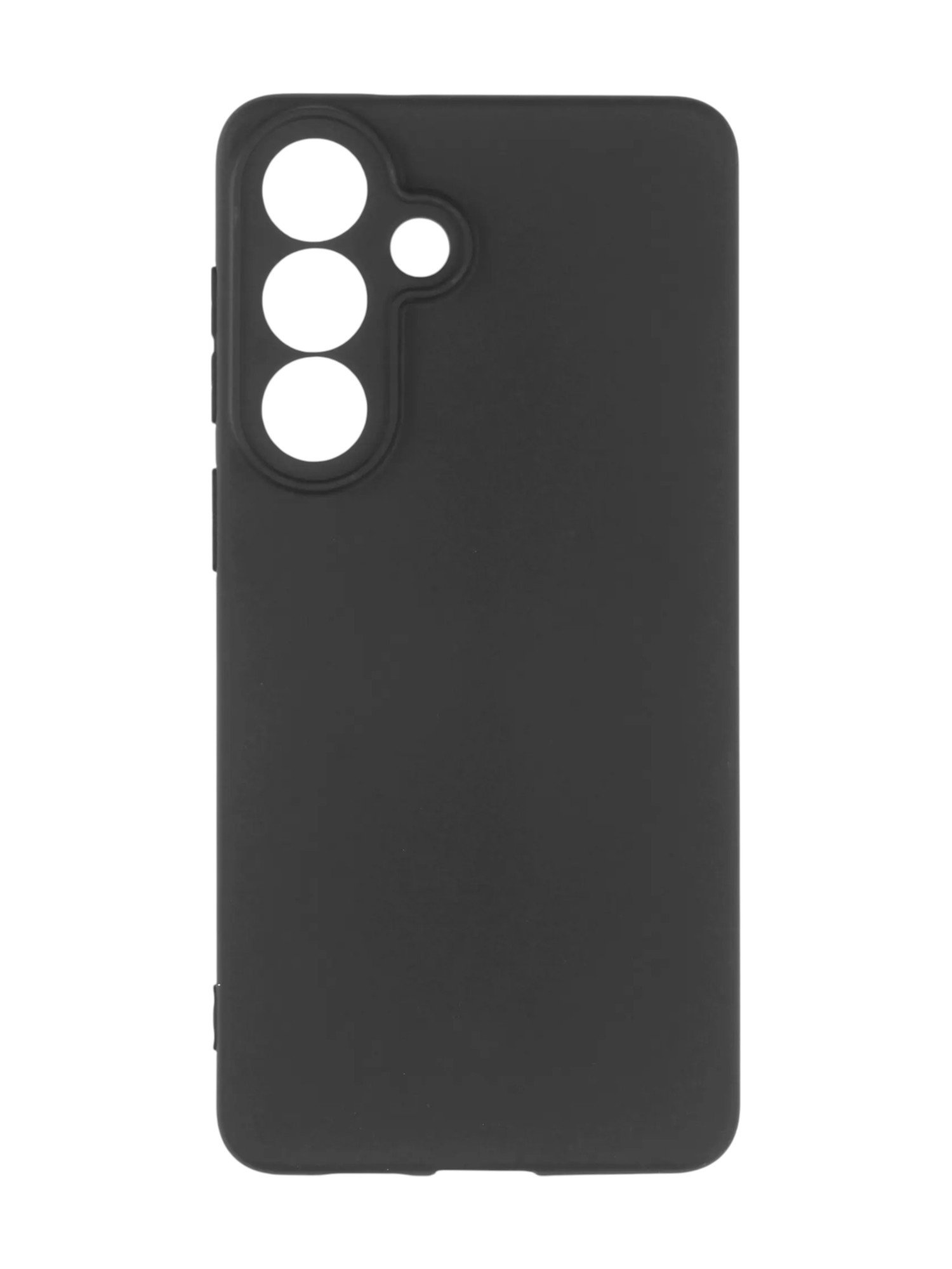 Чехол Silicone Case матовый для Samsung Galaxy S26+ черный