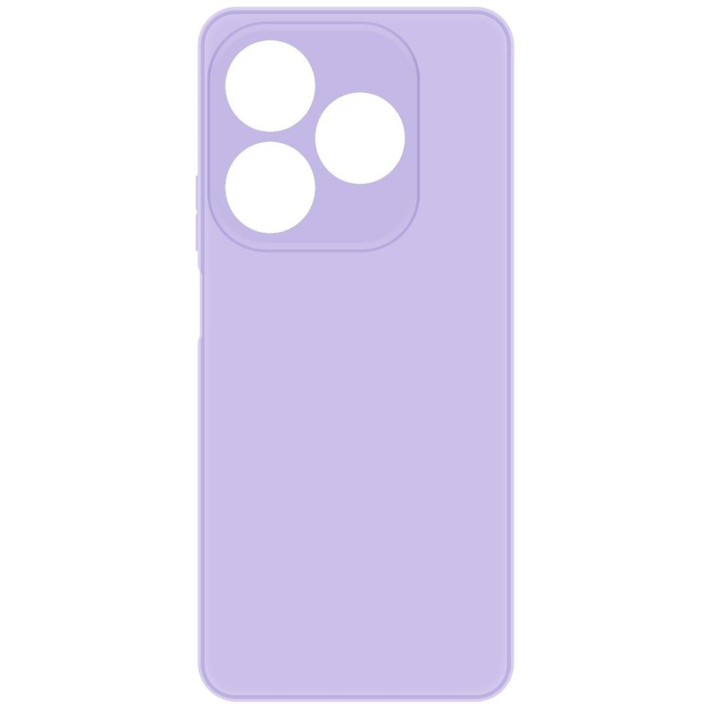 Чехол-накладка Krutoff Silicone Case для TECNO Spark 20 лаванда