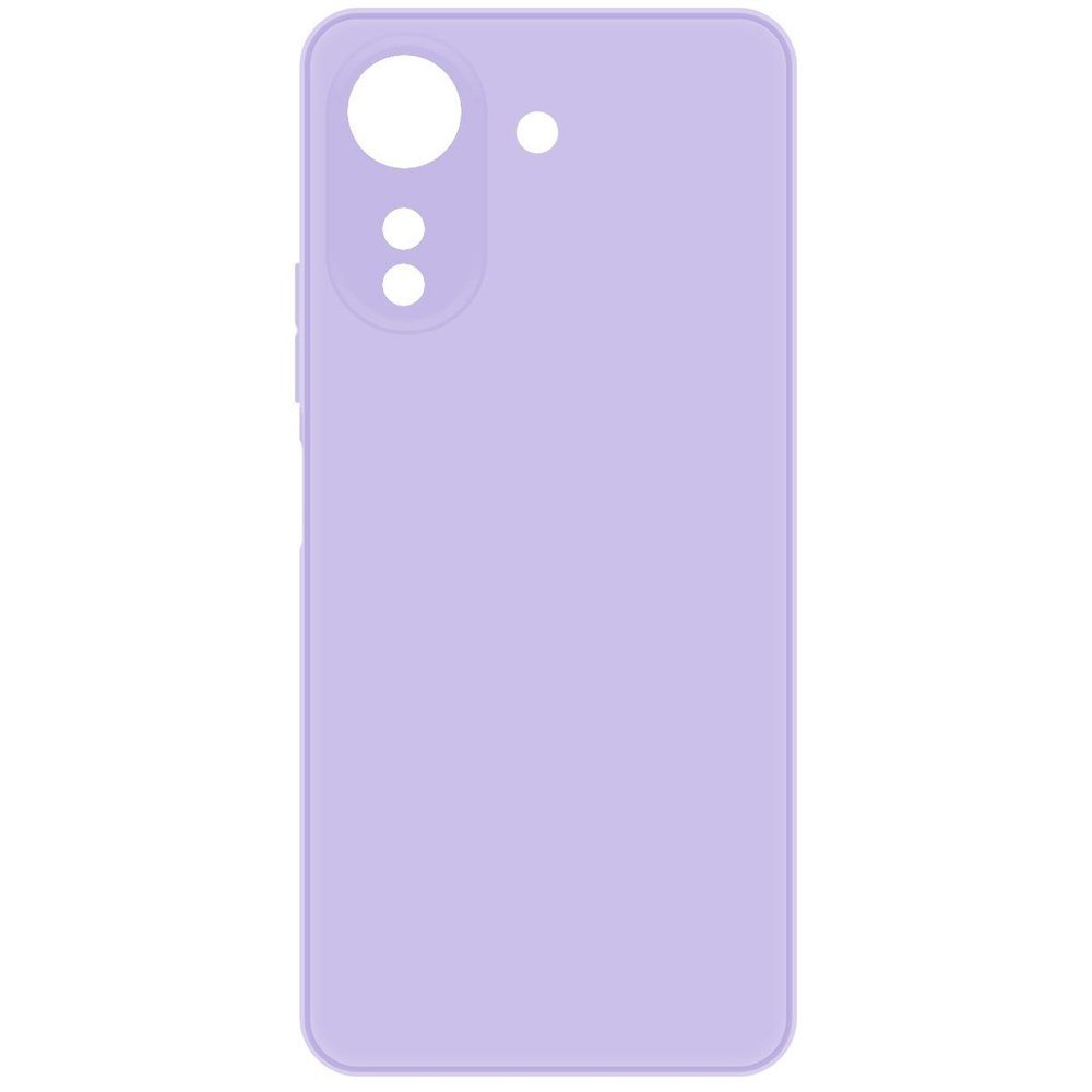Чехол-накладка Krutoff Silicone Case для Xiaomi Redmi 13C/Poco C65 лаванда