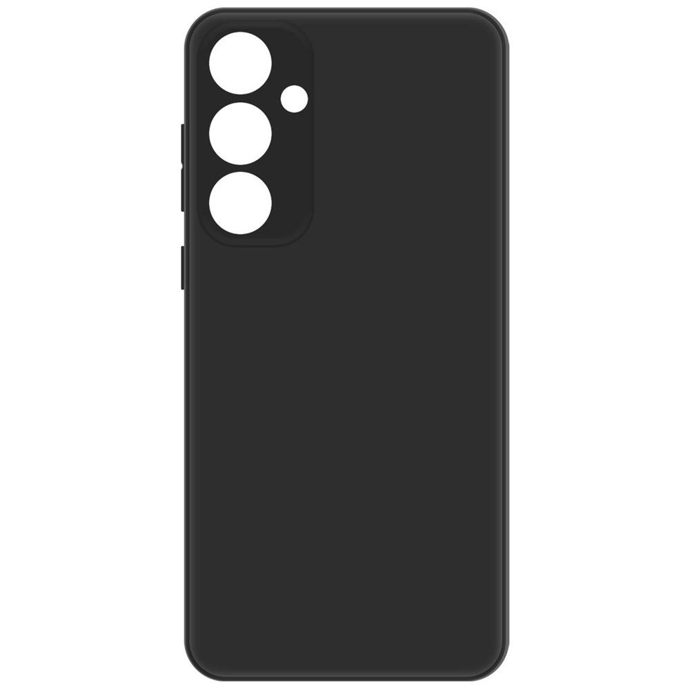 Чехол-накладка Krutoff Silicone Case для Samsung Galaxy A35 5G (A356) черный