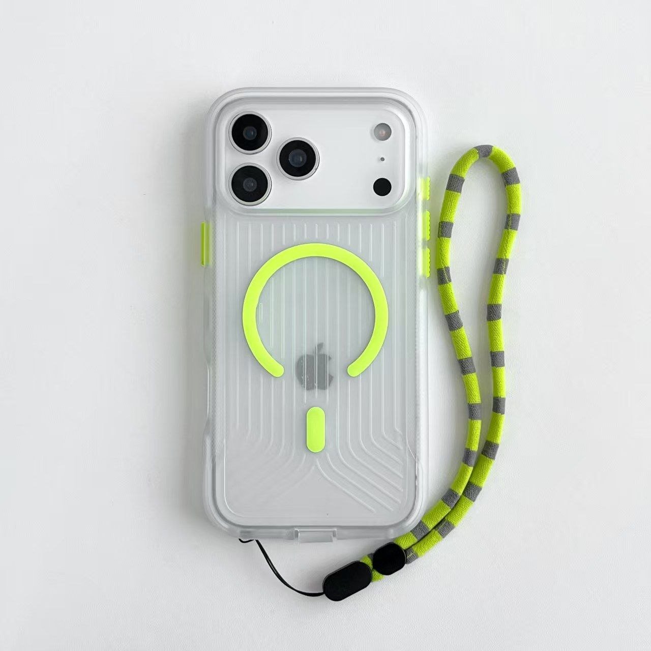 Чехол противоударный Tech21 FlexPro MagSafe + шнурок iPhone 17 Air Салатовый