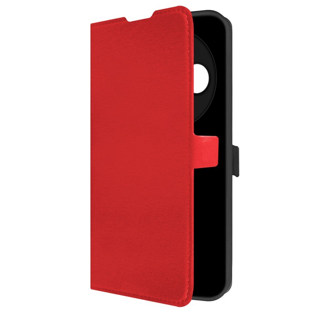 Чехол-книжка Krutoff Eco Book для Xiaomi Redmi A3 Pro/14C/Poco M7 5G/C75 красный