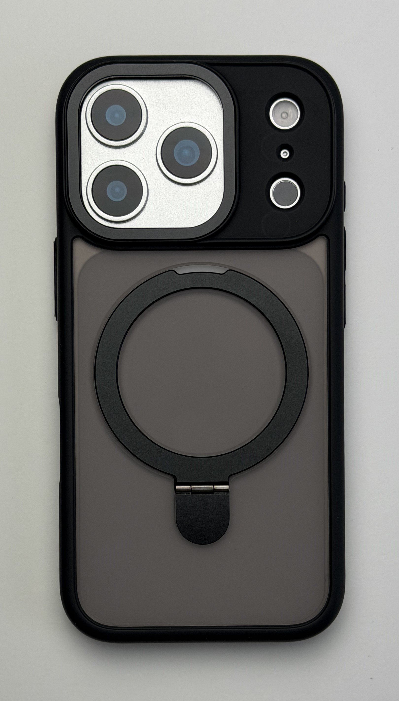 Накладка пластиковая Li Case L13 для iPhone 18 Pro Max/17 Pro Max (Black)