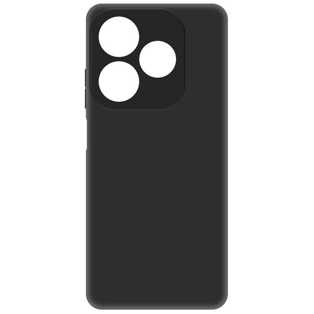 Чехол-накладка Krutoff Soft Case для INFINIX Smart 8/8 Pro/8 Plus/8 Pro черный
