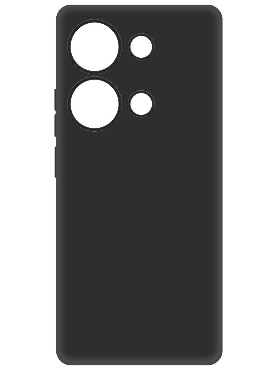 Чехол-накладка Krutoff Soft Case для Xiaomi Redmi Note 13 Pro 4G/Poco M6 Pro черный