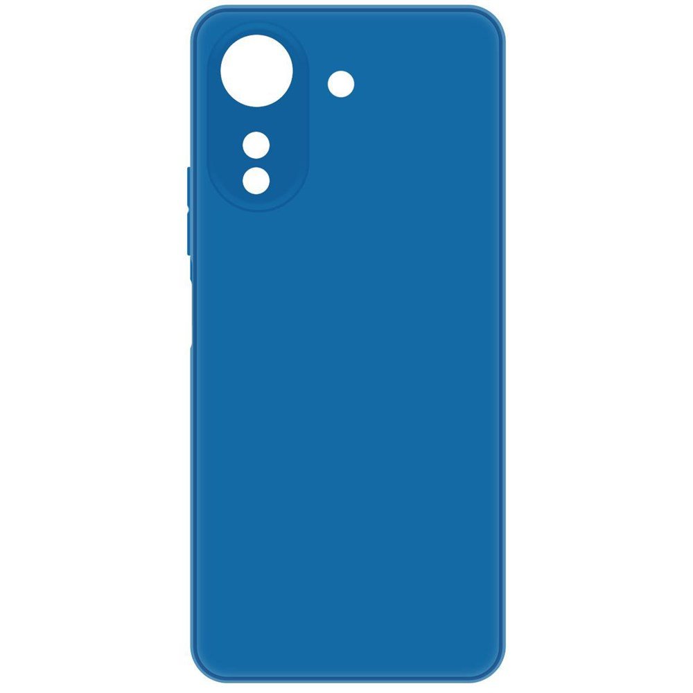 Чехол-накладка Krutoff Silicone Case для Xiaomi Redmi 13C/Poco C65 синий