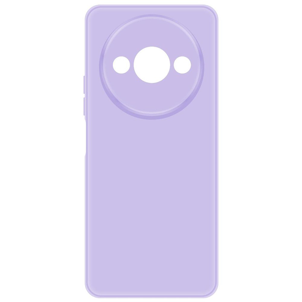 Чехол-накладка Krutoff Silicone Case для Xiaomi Redmi A3/A3x/Poco C61 лаванда