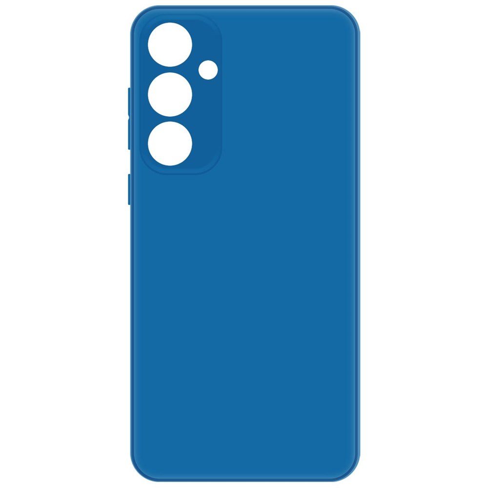 Чехол-накладка Krutoff Silicone Case для Samsung Galaxy A55 5G (A556) синий