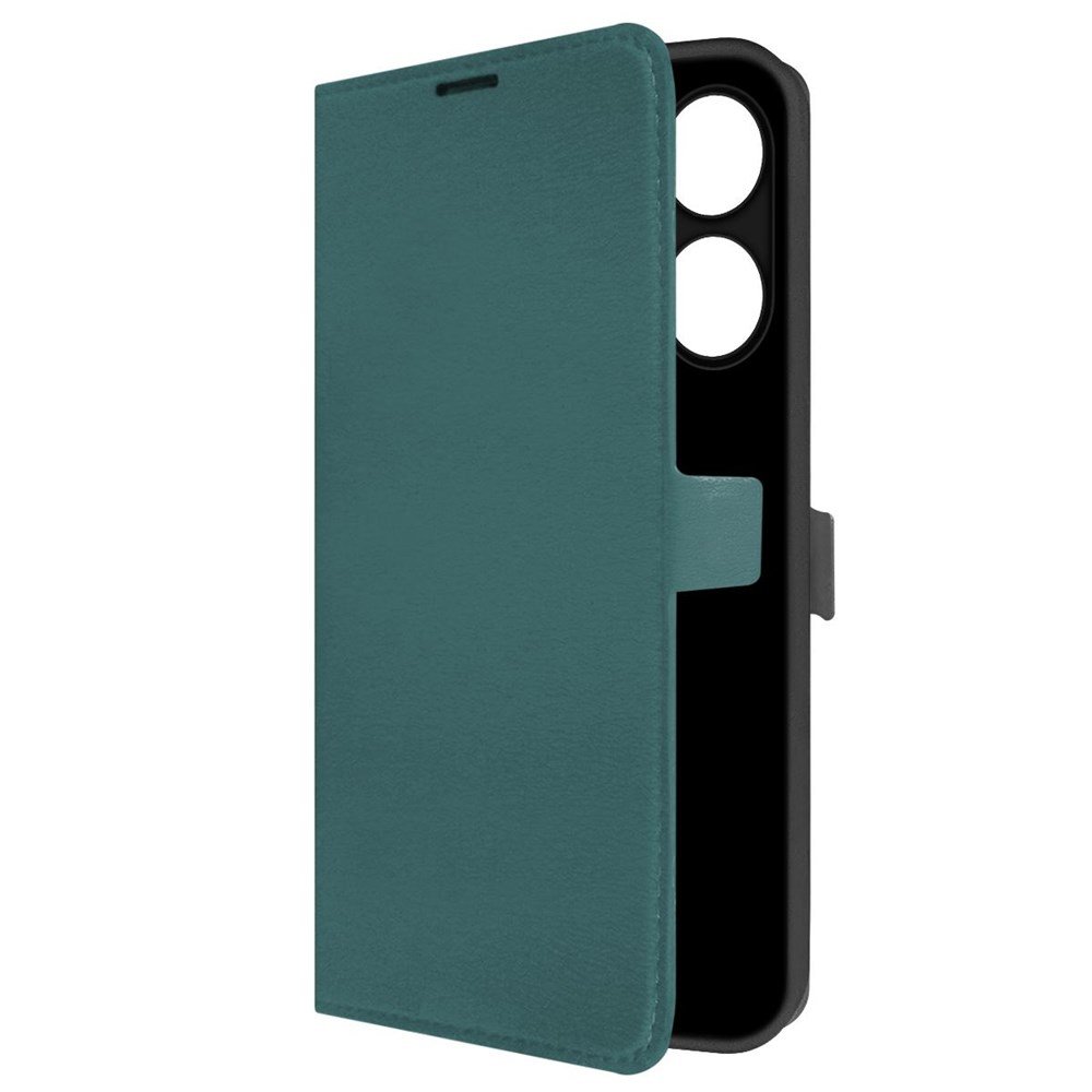 Чехол-книжка Krutoff Eco Book для Xiaomi Redmi 13/Poco M6 4G зелёный опал