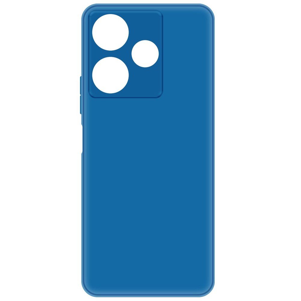 Чехол-накладка Krutoff Silicone Case для Xiaomi Redmi 13/Poco M6 4G синий