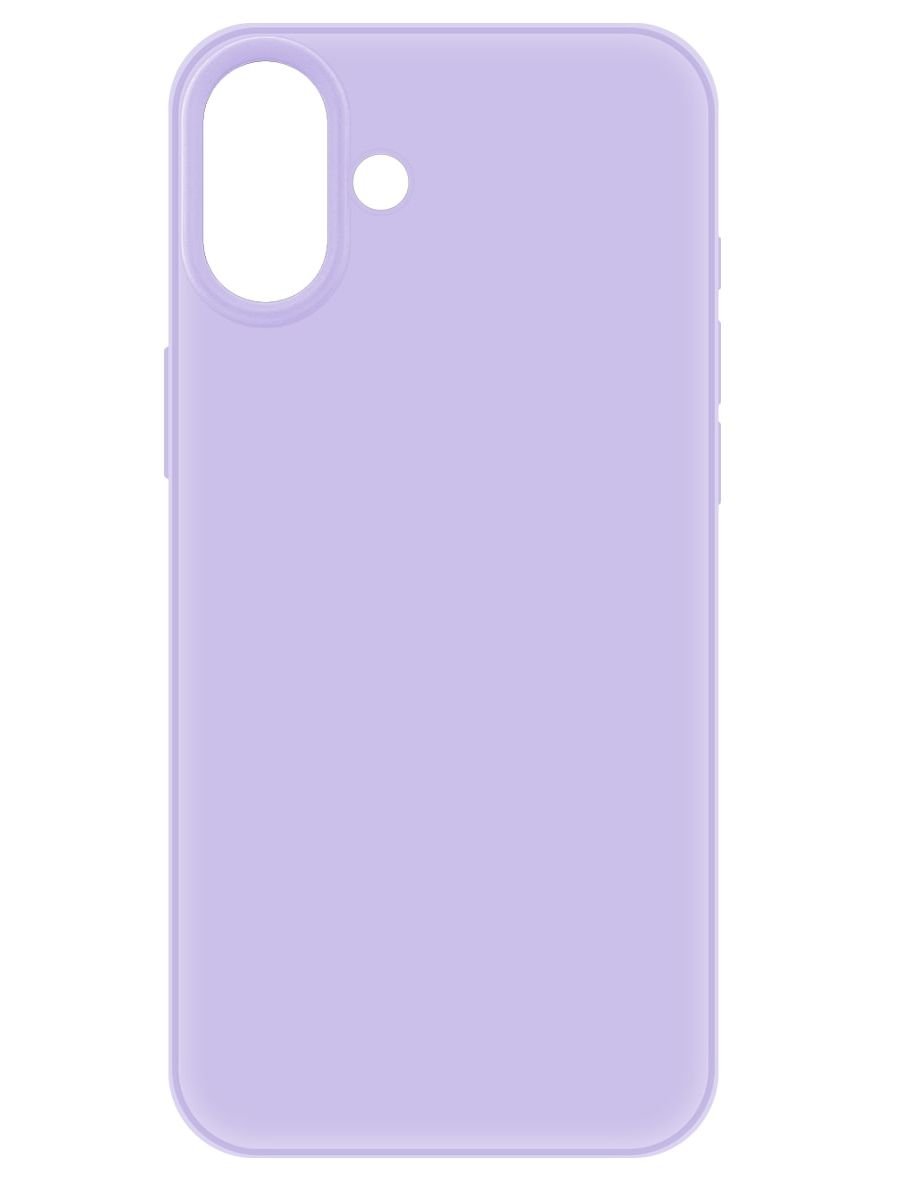 Чехол-накладка Krutoff Silicone Case для iPhone 16 Plus лаванда