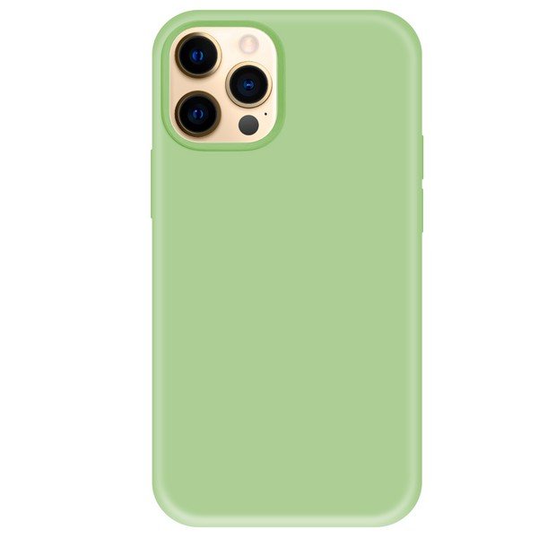 Чехол-накладка Krutoff Silicone Case для iPhone 12 Pro Max (mint) 1