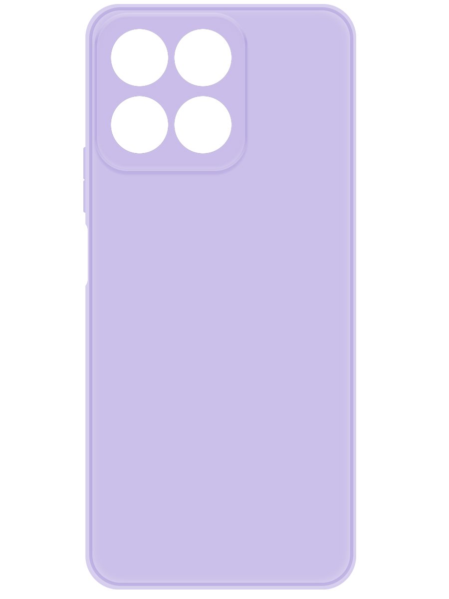 Чехол-накладка Krutoff Silicone Case для Honor X7c лаванда