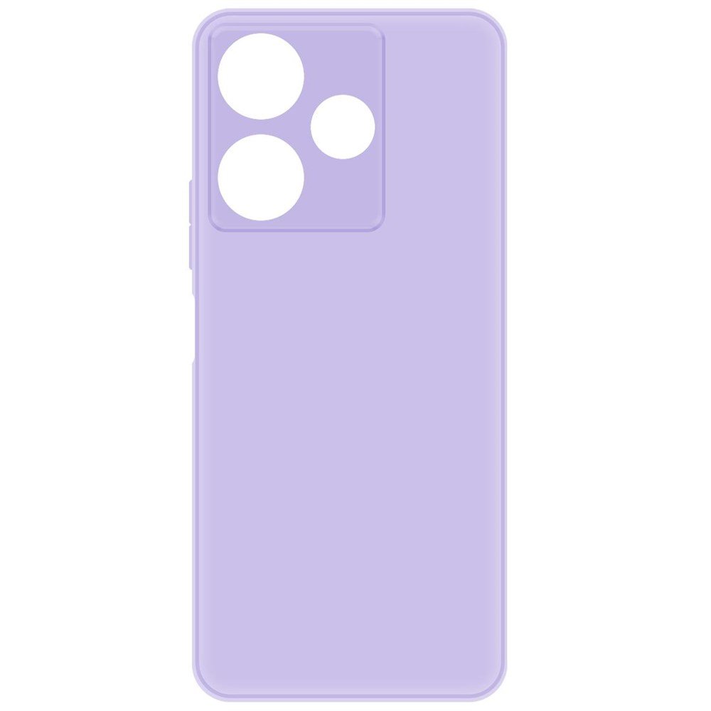 Чехол-накладка Krutoff Silicone Case для Xiaomi Redmi 13/Poco M6 4G лаванда