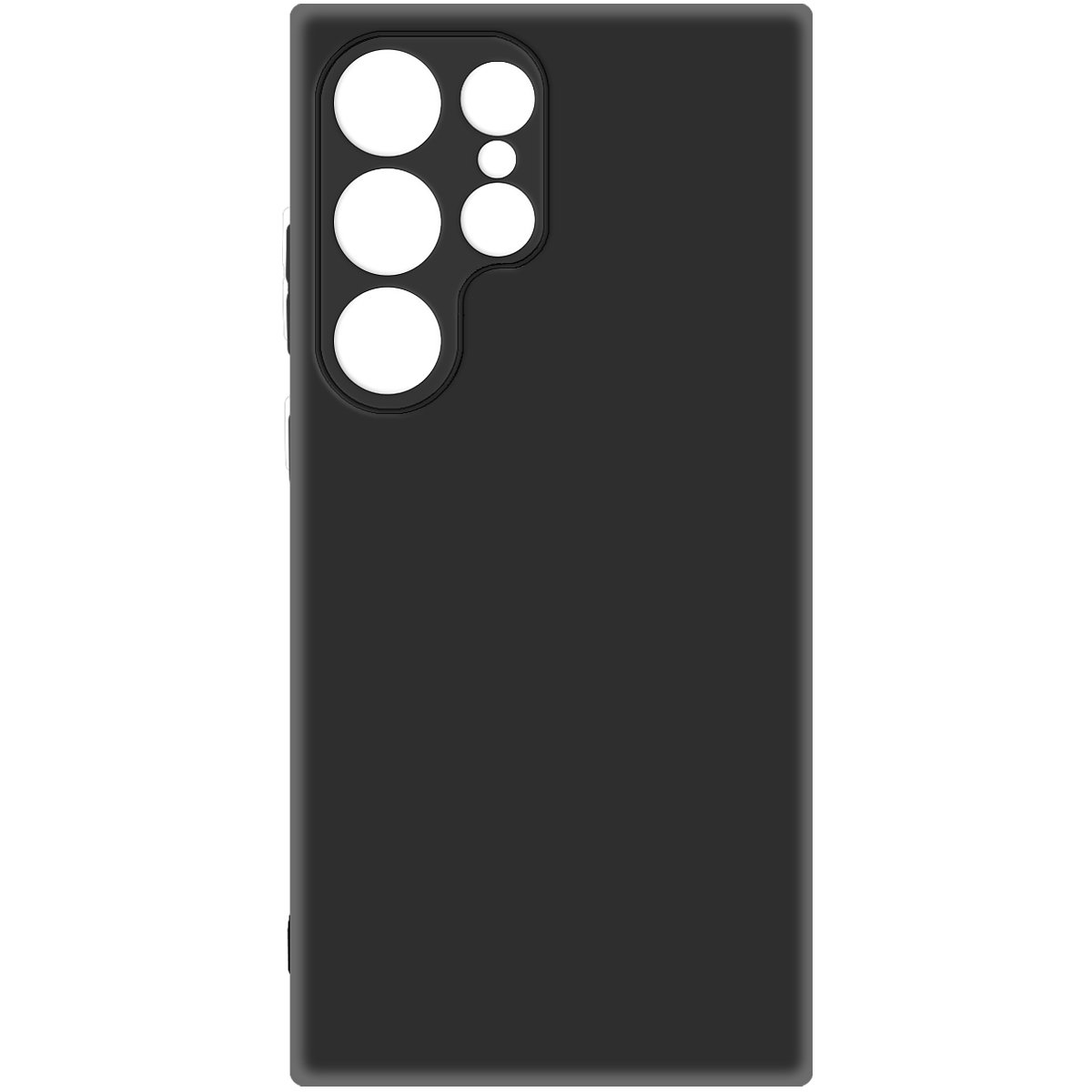 Чехол-накладка Krutoff Soft Case для Samsung Galaxy S24 Ultra черный